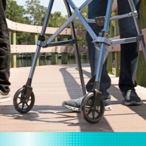 Walker-Rollator 6" Replacement Wheels