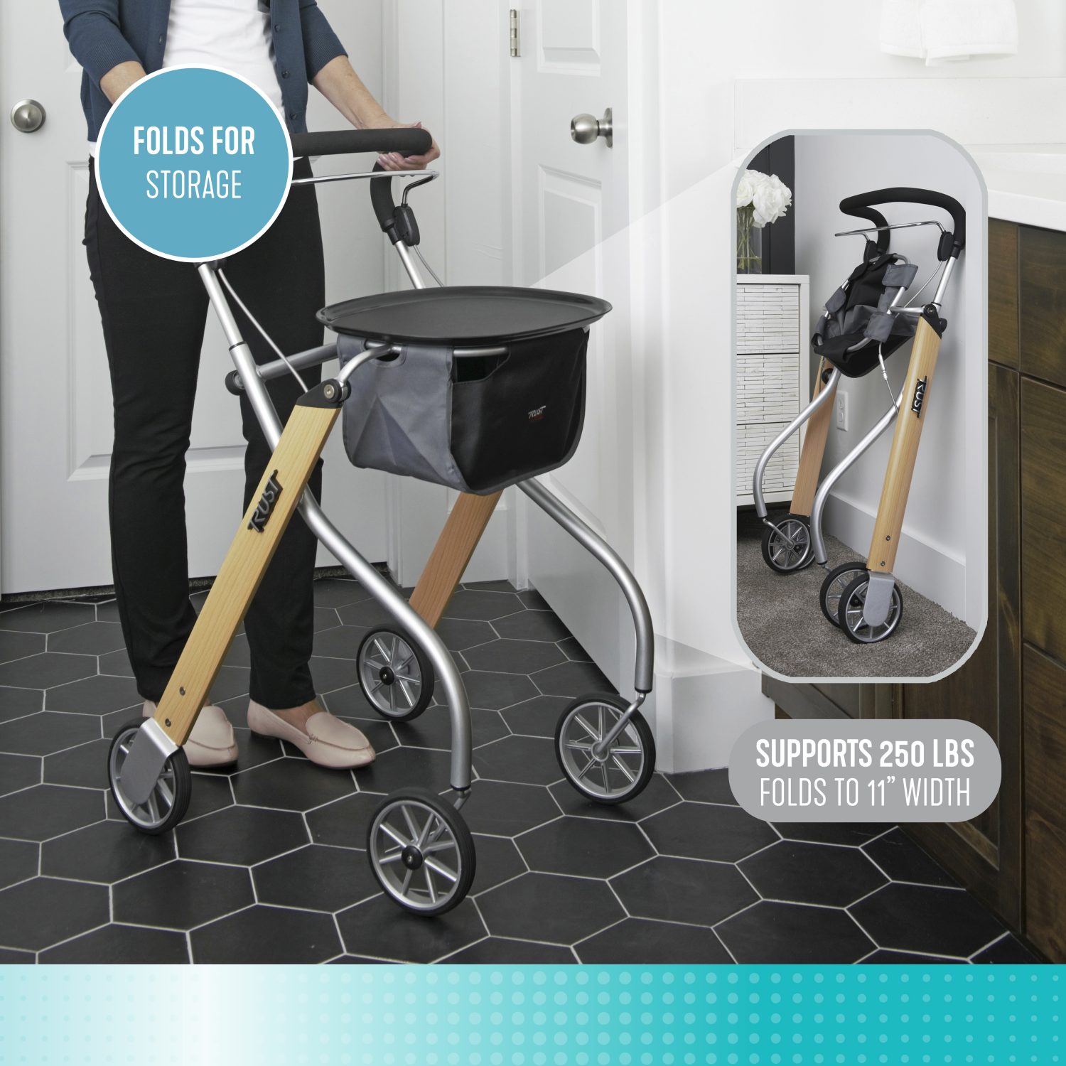 Let's Go Indoor Rollator - Image 2