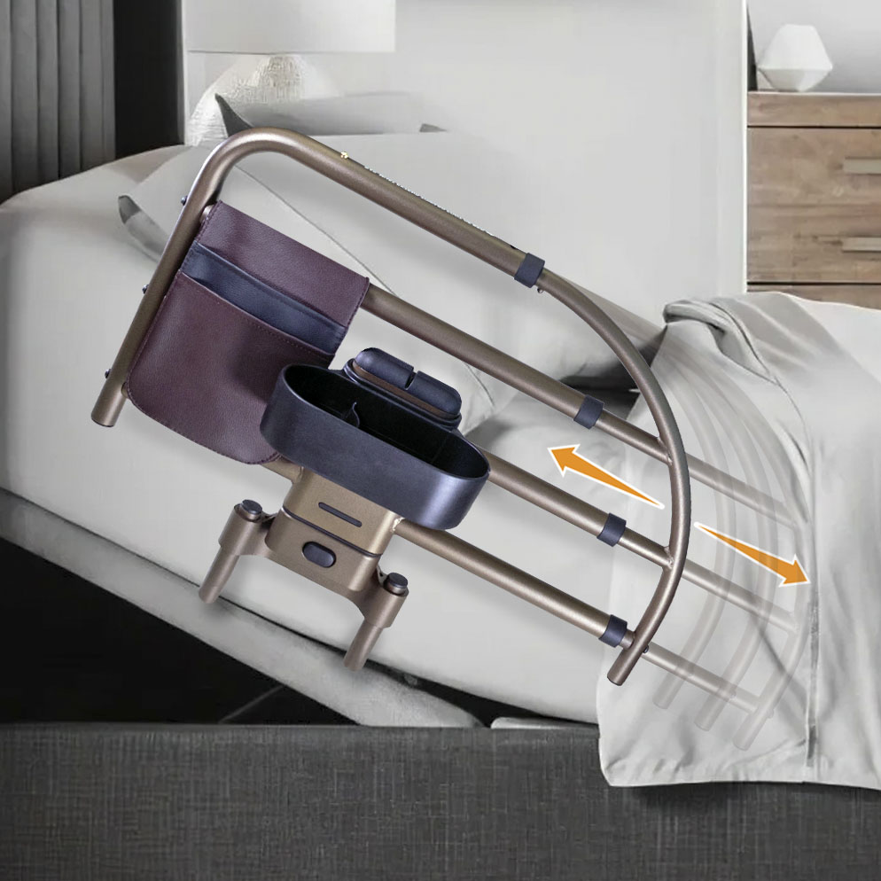 Wonder Click Extendable Bed Rail for Adjustable Beds
