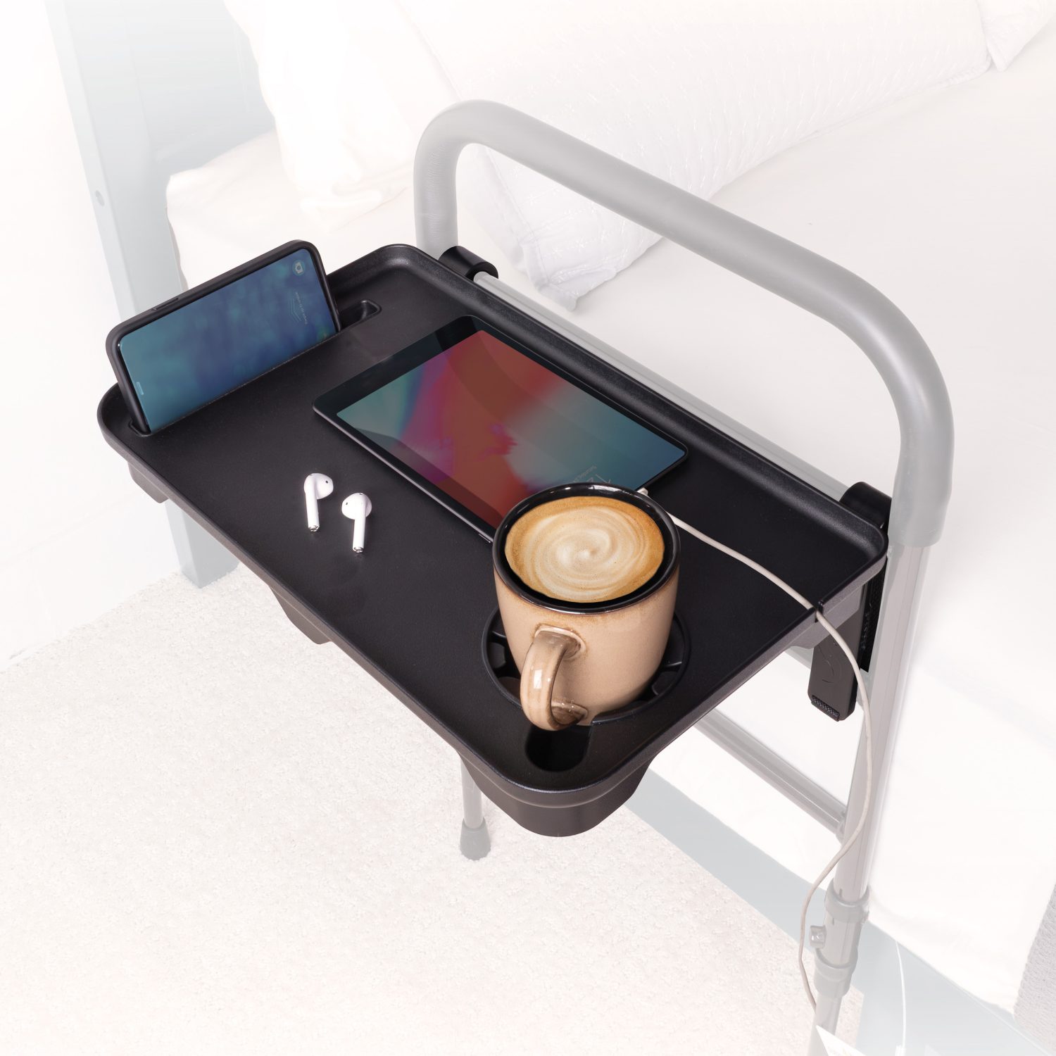 Bed Rail Tray Accessory