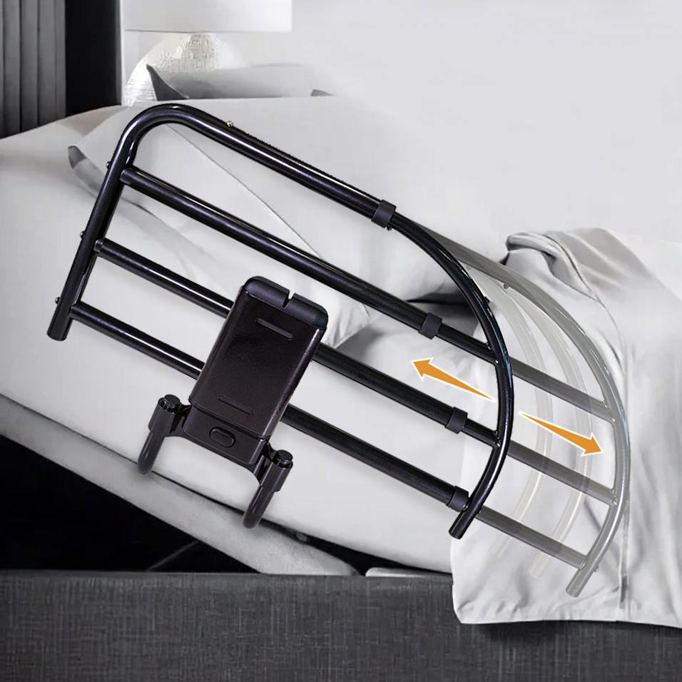 Click-N-Go Extendable Bed Rail for Adjustable Beds